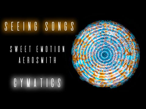 Sweet Emotion by Aerosmith - Seeing Songs 🌀(Cymatics Music Video)