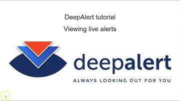 DeepAlert viewing live alerts