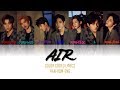 INFINITE-AIR COLOR-CODED LYRICS HAN-ROM-ENG