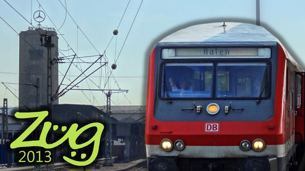 züge streiken Zug2013: Stuttgart Hbf (2015) - Teil 1