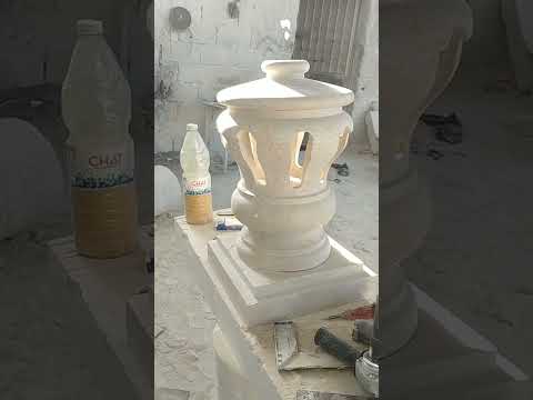 فانوس حجر طبيعي خراطة حجر عاجلون