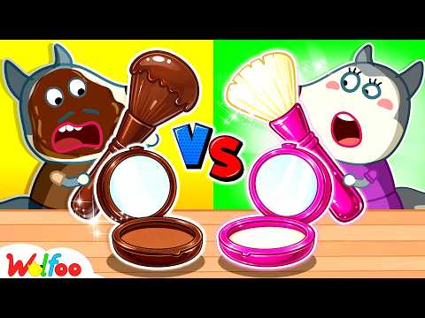 Chocolate or Real?! Chocolate Food Challenge | Wolfoo Channel | Kids Cartoon