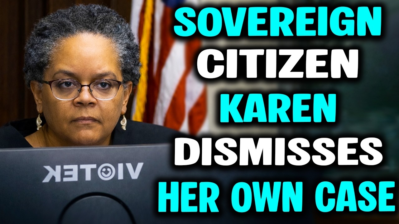 Sovereign Citizen Karen Tries to Dismiss Her Own Case and Fails Spectacularly | Pro Se Disaster