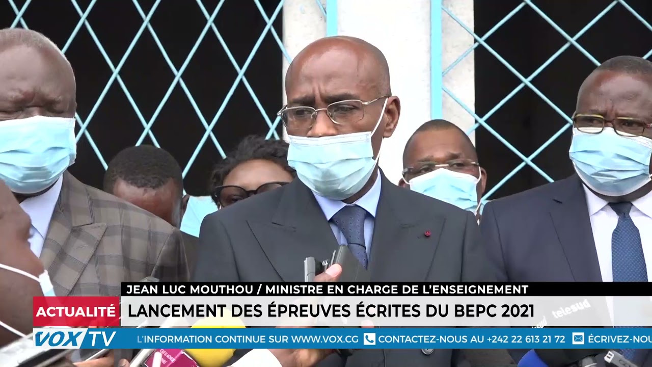 Lancement des épreuves écrites du BEPC 2021