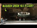 Found steve mcqueen green 685 rcode mustang