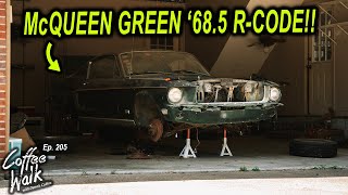 FOUND: Steve McQueen Green '68.5 R-Code Mustang!