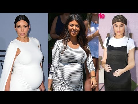 All pregnant Kardashians