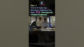 Secret AI Tools Top Aerospace Engineers Use Daily ✈️🛠️ #AerospaceAI #EngineeringHacks Part 4