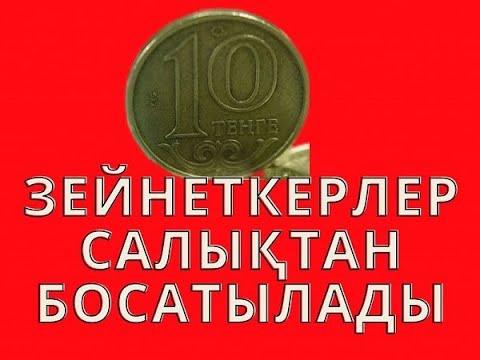 Бейне: Зейнеткерлерді салықтан босату: салық жеңілдіктерінің тізімі, соманы азайту шарттары