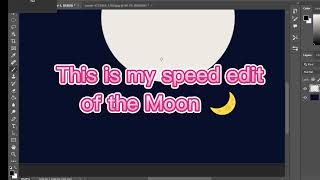 Moon digital drawing (2018?)
