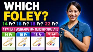 Which Foley Catheter Size Would You Choose? 4 Patient Scenarios for Nursing Students