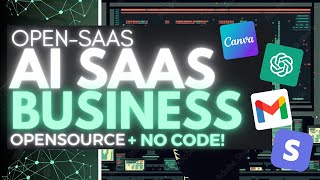 OpenSaaS: Create Your SaaS Business With AI For FREE and NO Code! screenshot 4