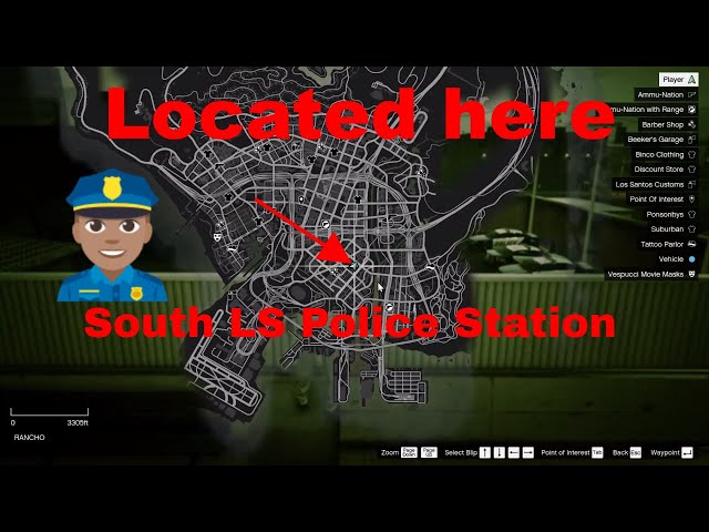 GTA 5 Police Station: All Police Locations, With Map and Photos