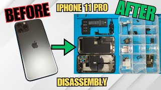 Iphone 11 Pro Full Teardown Screen & Back Gl Repair Prep Step-By-Step Disembly