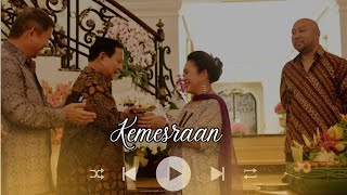 Lagu Duet Romantis Pak Prabowo \u0026 Bu Titik :Kemesraan - Menyentuh Hati