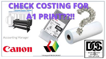 Job Accounting In Canon LFP