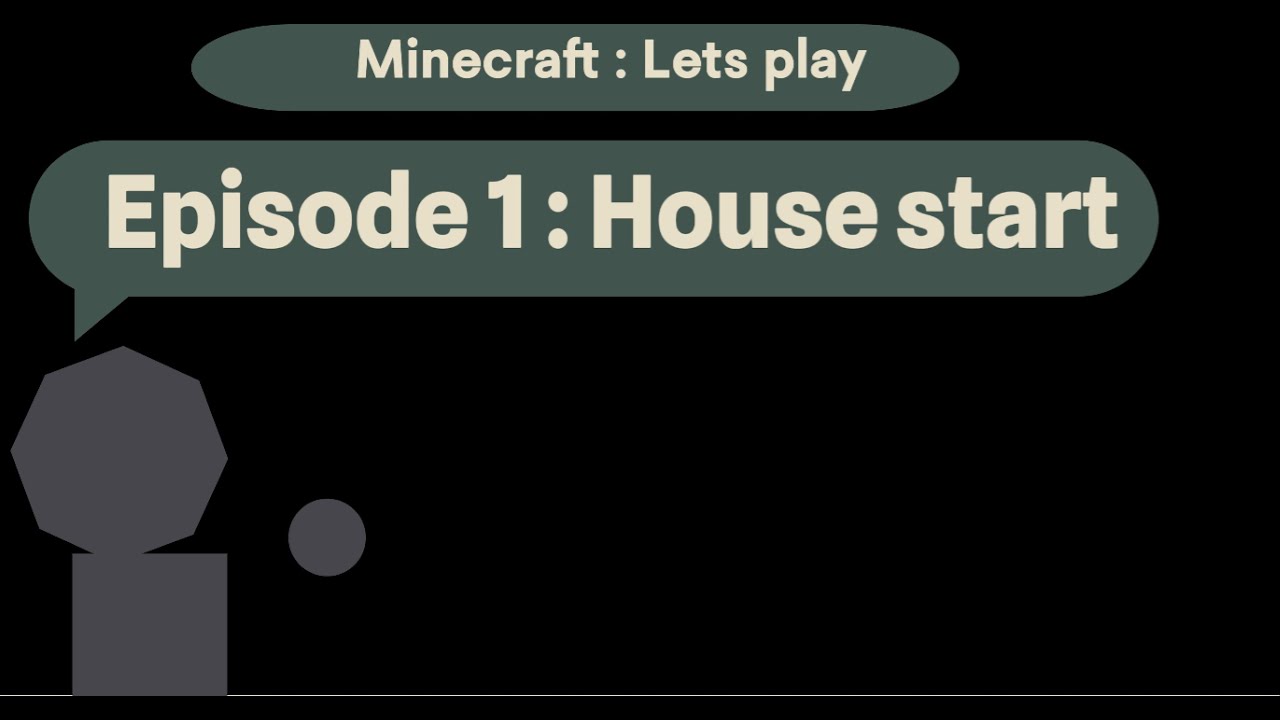 Lets play Ep 1 - House building - YouTube