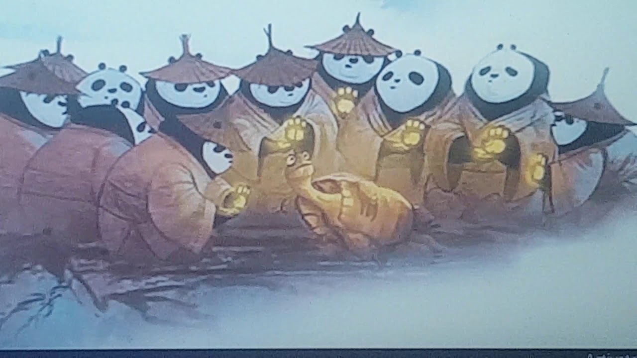 Kung Fu Panda 3 (2016): Ancient pandas Screen-Time - YouTube