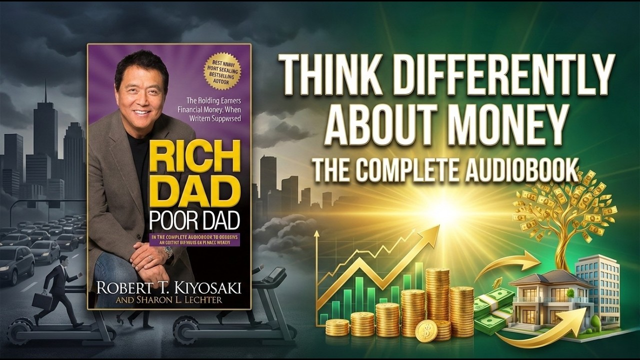Rich Dad Poor Dad – The Complete Audiobook | A New Way to Think About Money