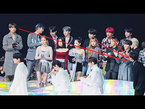 BTS × BLACKPINK × IKON : All Eyes on Hanbin 😂 (MMA2018)
