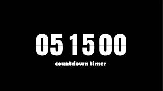 COUNTDOWN TIMER - #5 hours and #15 minutes / #315 minutes #shortsfeed #countdowntimer