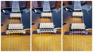 Gibson Es-175 bridges: Tune-o-matic ARB-1 vs rosewood vs Graphtech Resomax