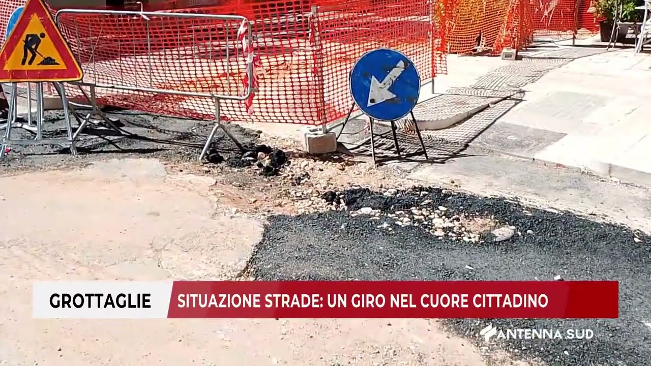 03 MAGGIO 2024 - GROTTAGLIE (TA) - SITUAZIONE STRADE: UN GIRO NEL CUORE CITTADINO