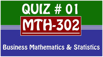 MTH302 Quiz 1 Live Solution | 100% Correct Solution | Semester Spring 2021