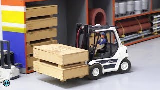 RC robbe forklift Gabelstapler loading truck - MTC Osnabrück