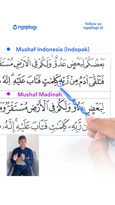 Al-Qur'an Indo vs Al-Qur'an Madinah #ngajibareng #ngajionline #alquran #ngaji #indopak #utsmani