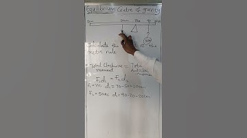 Calculate forces in Equilibrium (1)