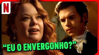 Penelope e Colin discutem | Bridgerton | Netflix Brasil