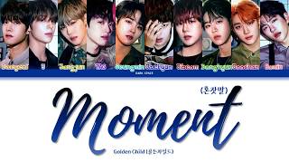 Video thumbnail of "Golden Child (골든차일드) - Moment (혼잣말) [Color Coded Lyrics Eng/Rom/Han]"