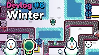 I put WINTER into my space farming game! Exo Colony Devlog #6