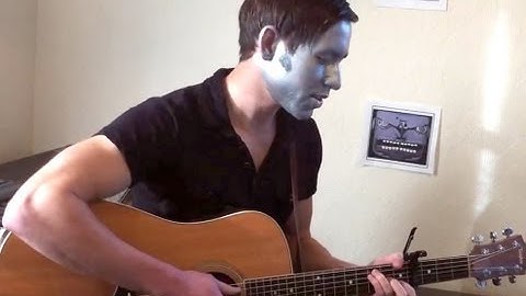You/Me Acoustic Performance by Maxwell Powers (Cyborg Synthpop)