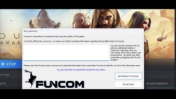 Fix Dune Awakening Bug Reporting Crash Error On PC