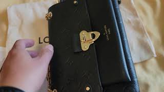 Louis Vuitton Vavin PM Empreinte Leather Crossbody Gold Metal Chain Bag Review