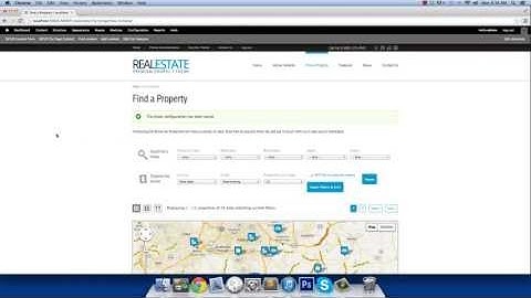 Changing the Properties Browser Intro - RealEstate Responsive Drupal Theme