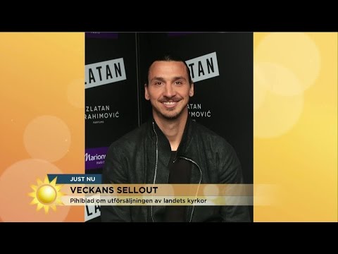 "Ring klocka ring!" för Zlatan - Nyhetsmorgon (TV4)