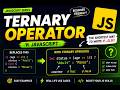 Ternary Operator in JavaScript Explained 🔥 | Short Hand If Else in JavaScript