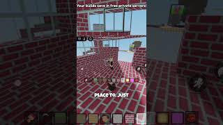 The Best CHILL Building Game on Roblox! ☁️🧱 #roblox #shorts
