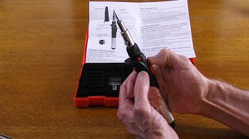 Igniting Your EAGems Butane Soldering Iron