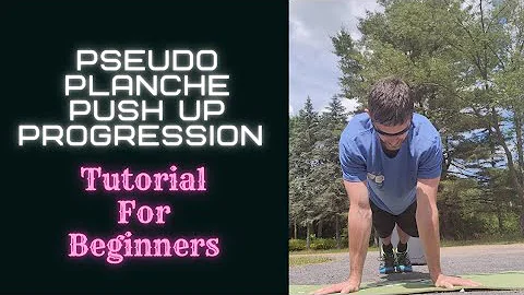 Pseudo Planche Push Up Progression Tutorial for Beginners