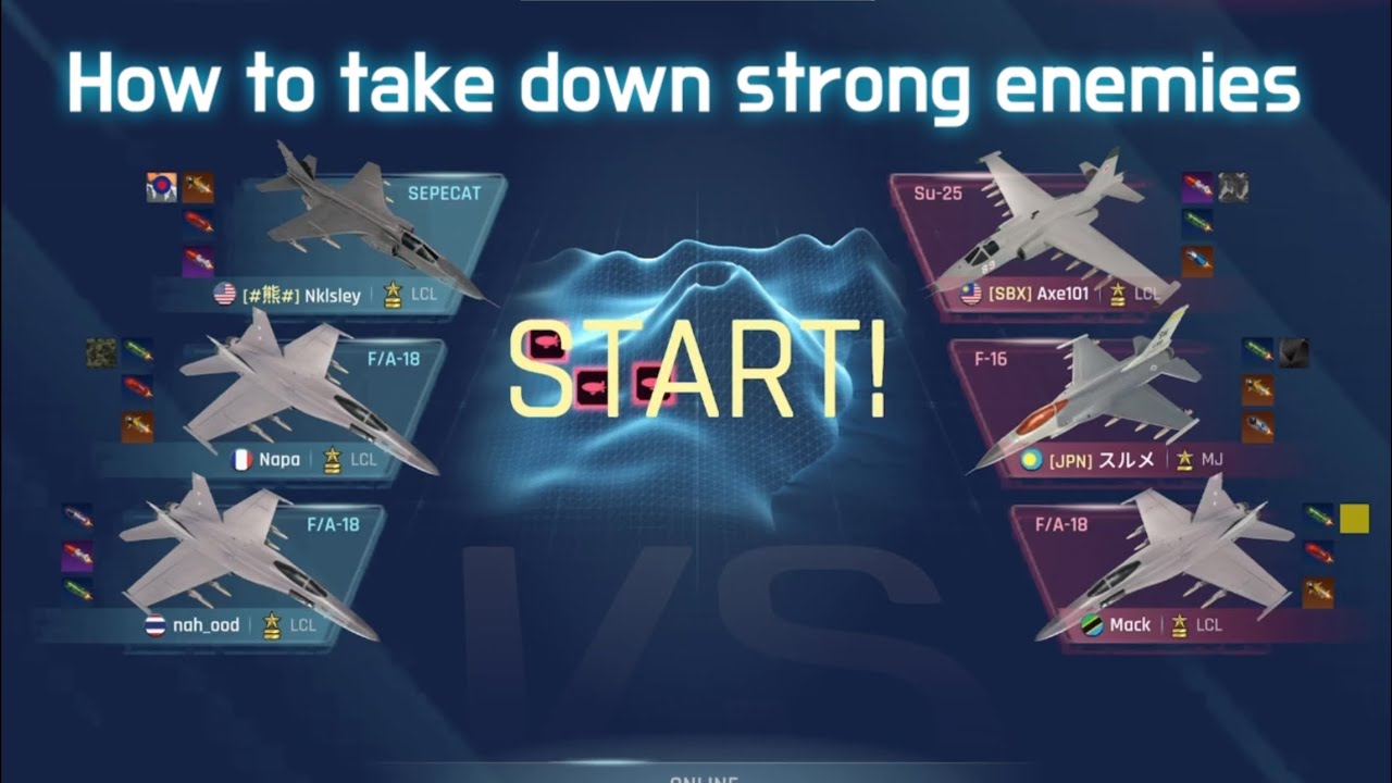 Sky Warriors | Tips And Tricks - How to take down strong enemies | 