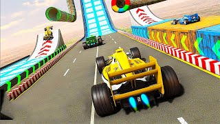 Formula Car Stunts 2020 Mega Ramp Stunt Car Games - Formula Car Race - Android gamePlay screenshot 5