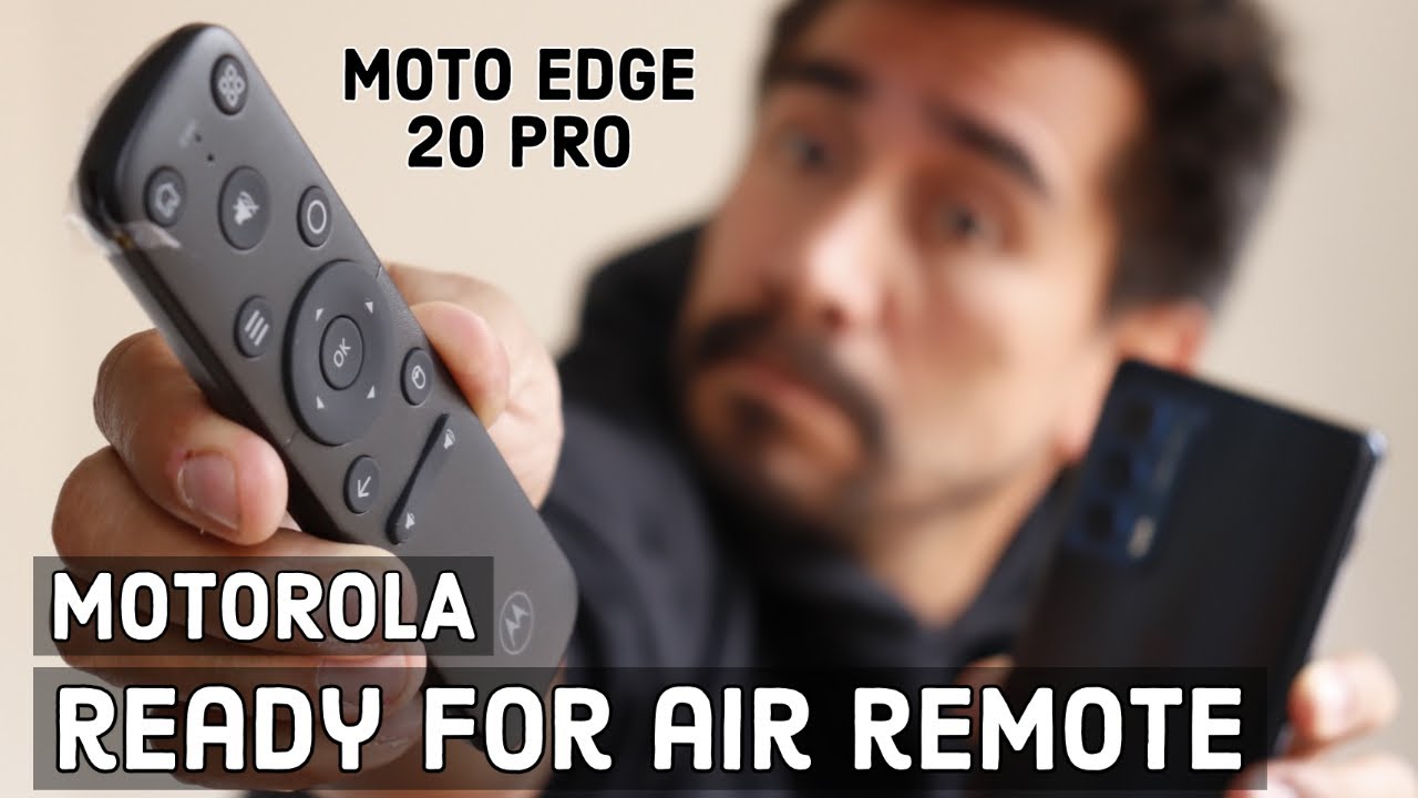 Asentar abrazo litro MOTOROLA READY FOR AIR REMOTE: ¡Contenido en pantalla grande! MOTO EDGE 20  PRO - YouTube