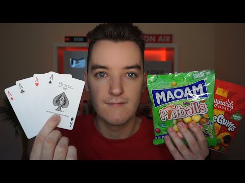 ASMR Solitaire and Candy Eating