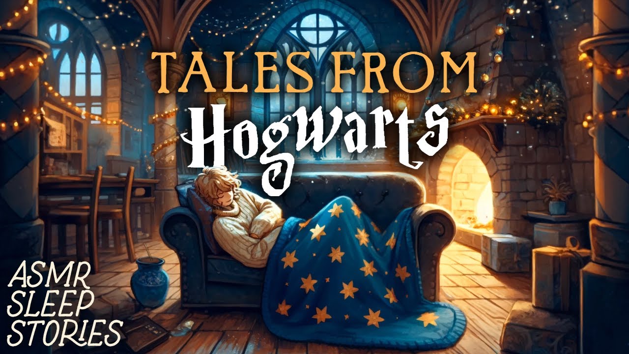 POV: You're a Wizard Spending the Holidays at Hogwarts | Cozy ASMR | Harry Potter Bedtime Stories