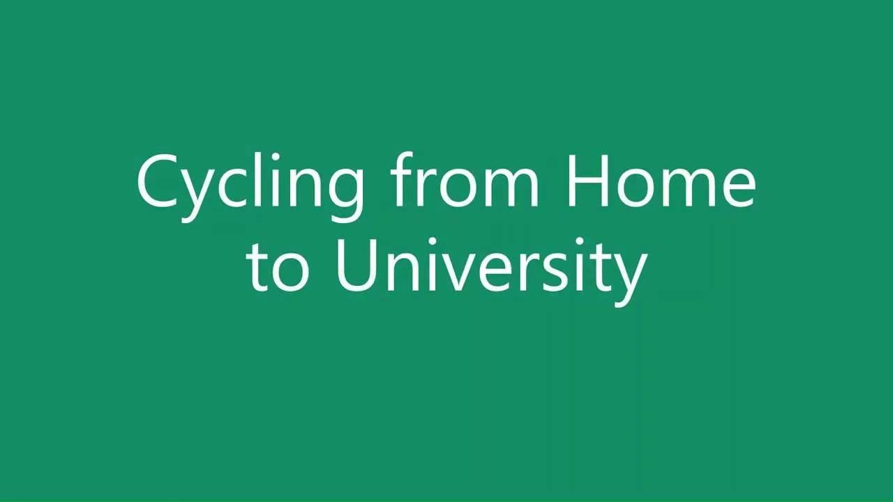 Cycling from supply to COMSATS University Abbottabad