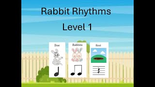 Rabbit Rhythms Drum Along Level 1 @HollyGilster1